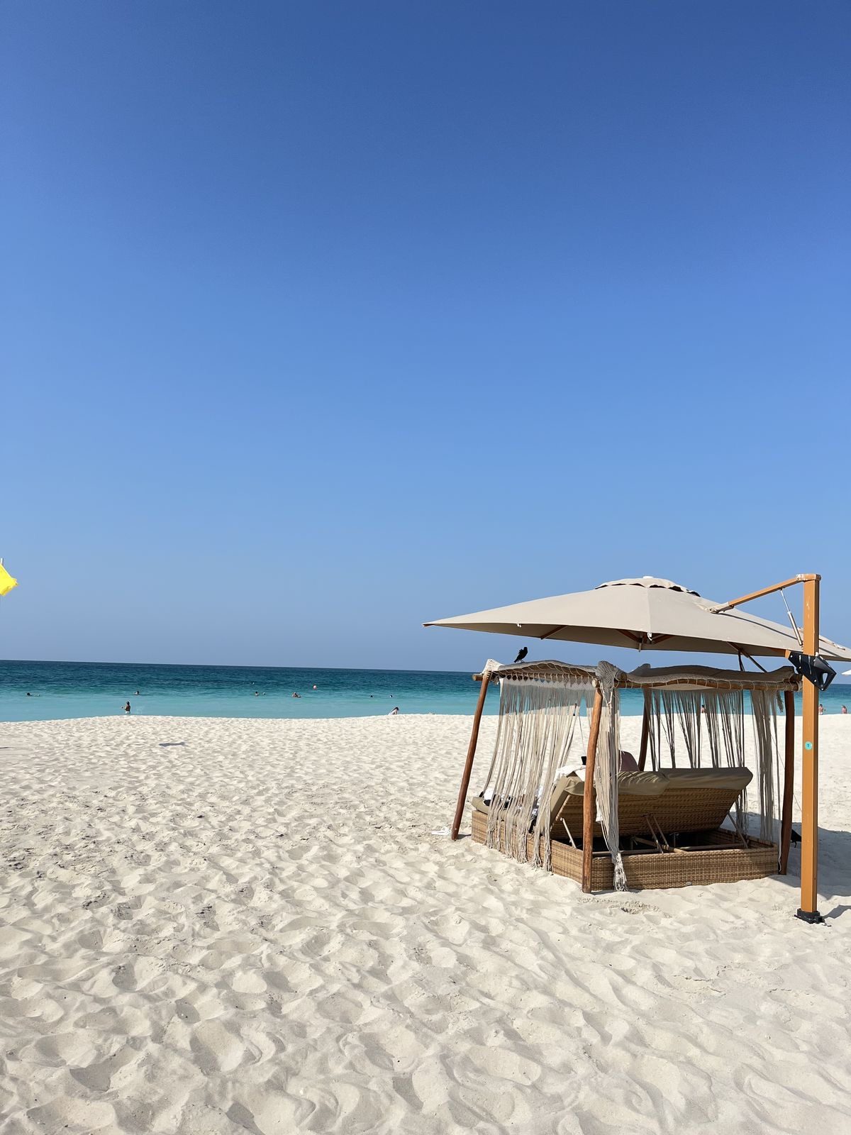 Saadiyat beach waves