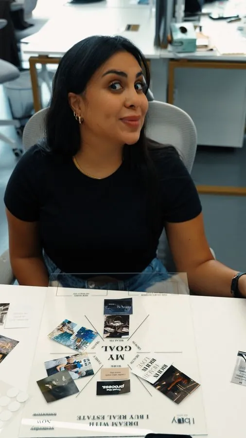 Team vision board day