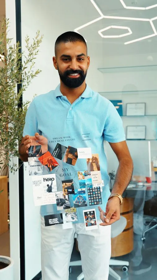 Team vision board day