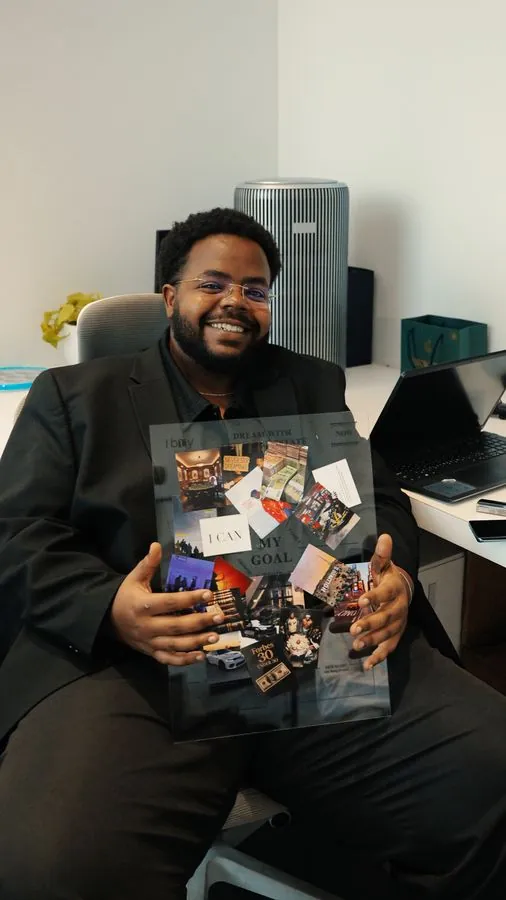 Team vision board day