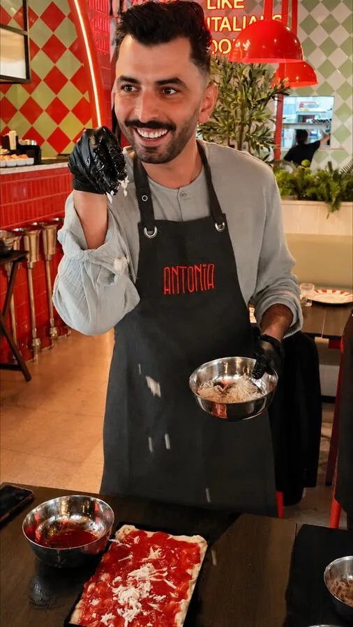 Team pizza-making day
