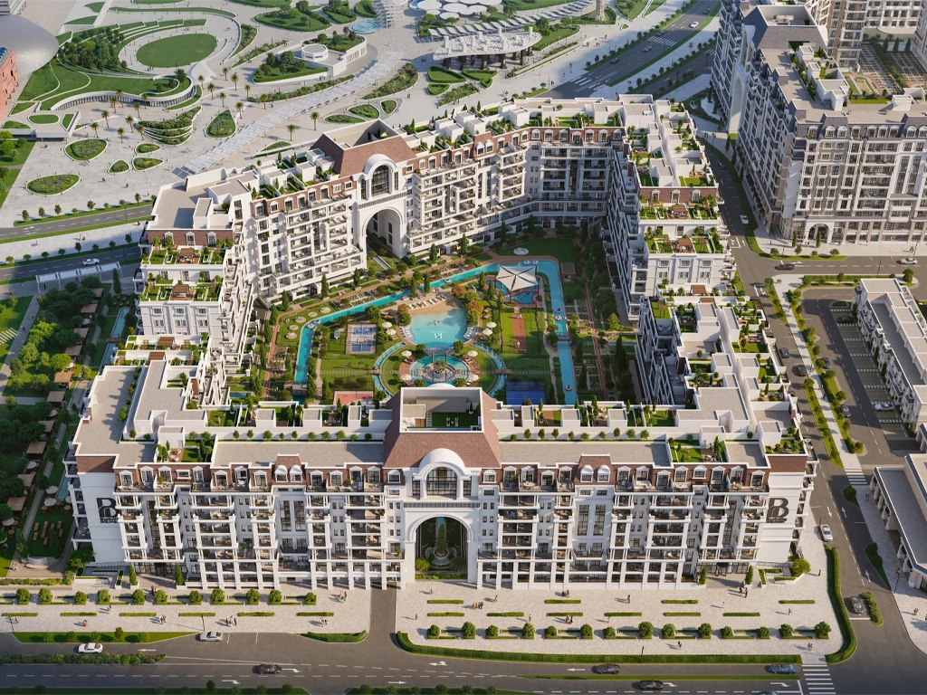 Bab Al Qasr Garden Residence 65 project render