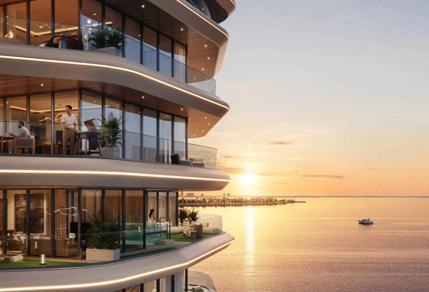 Bab Al Qasr Sea View Residence 51 project render