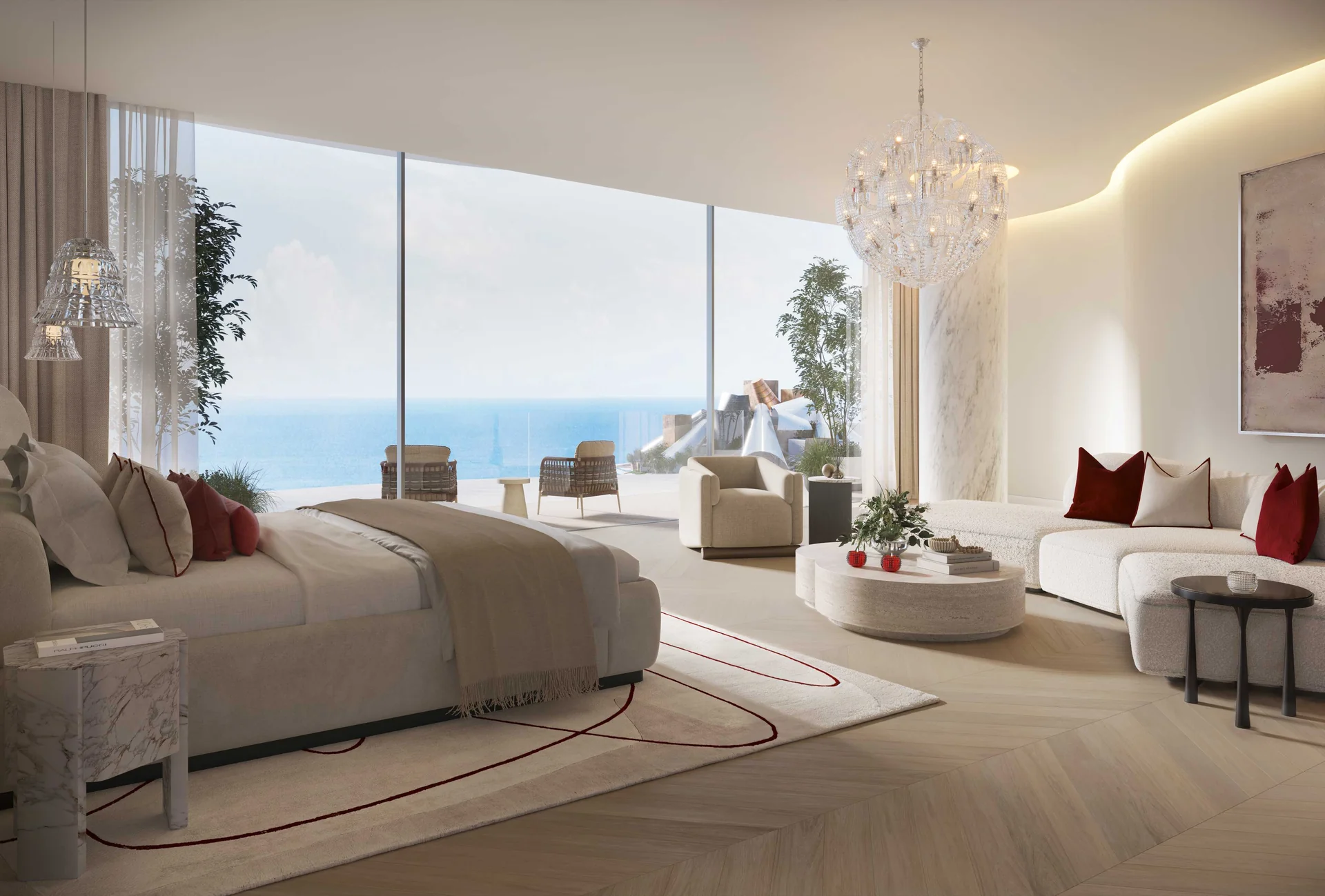 Baccarat Residences Saadiyat project render
