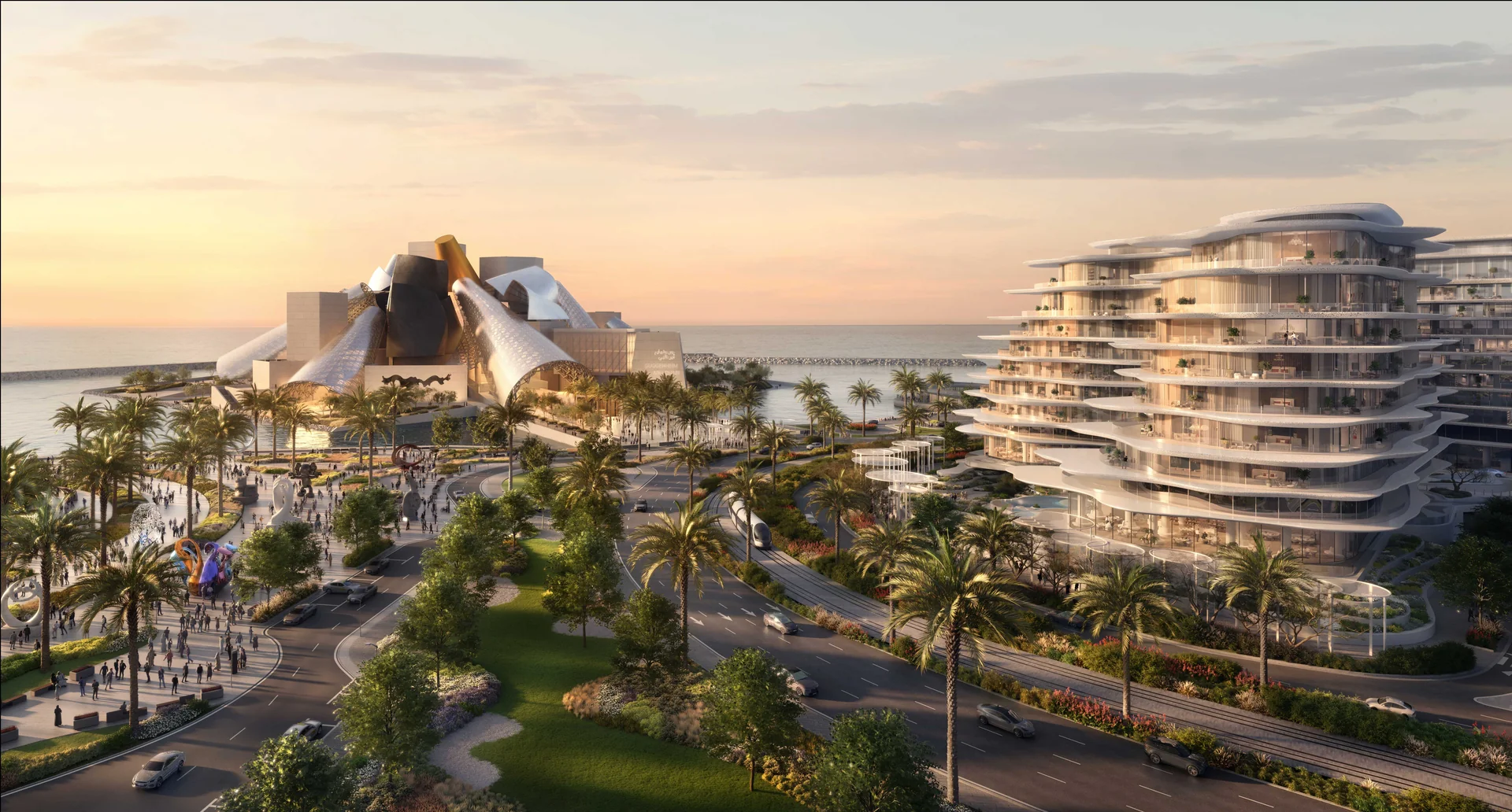 Baccarat Residences Saadiyat project render