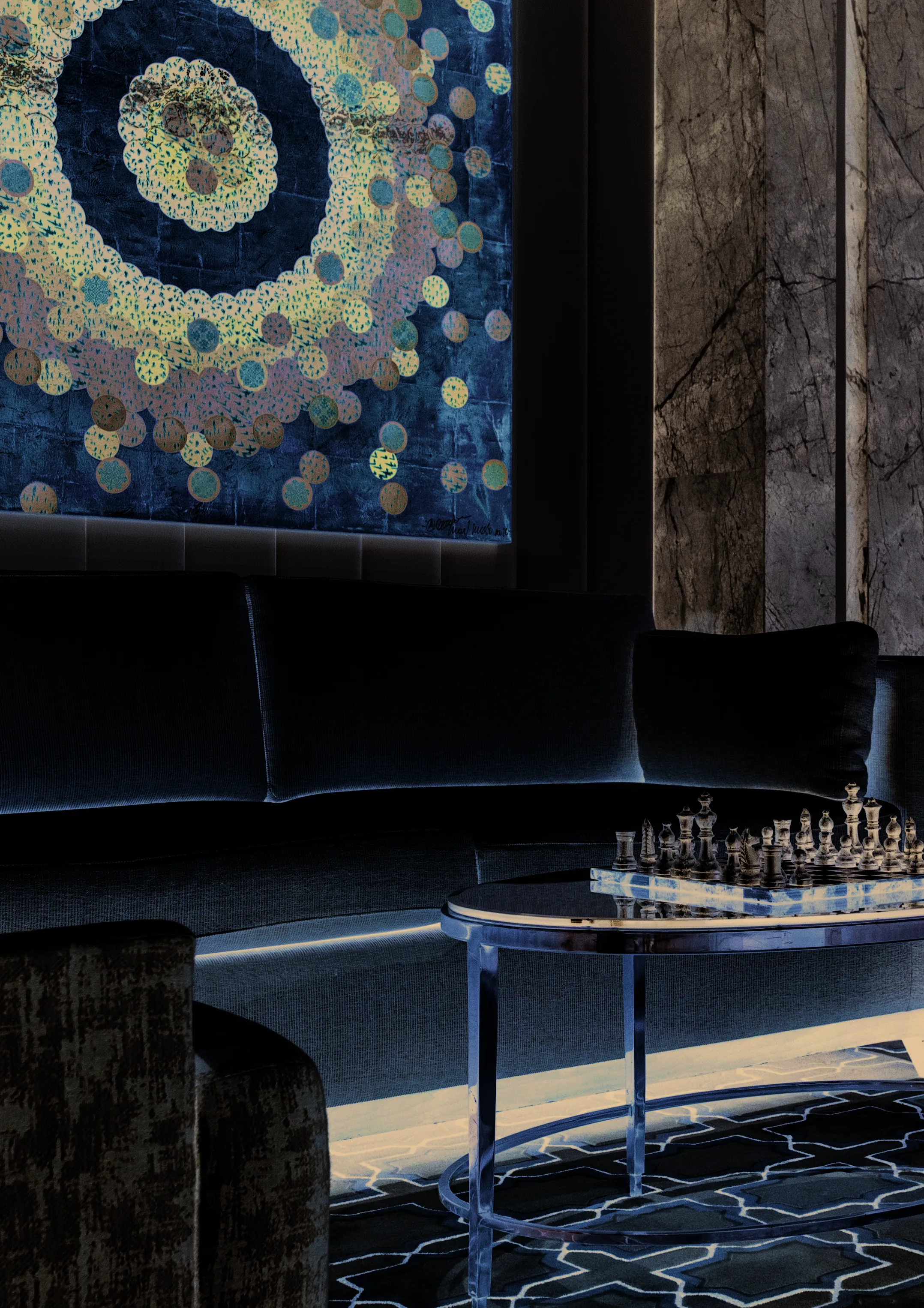 Residence interior at Four Seasons Private Residences Abu Dhabi