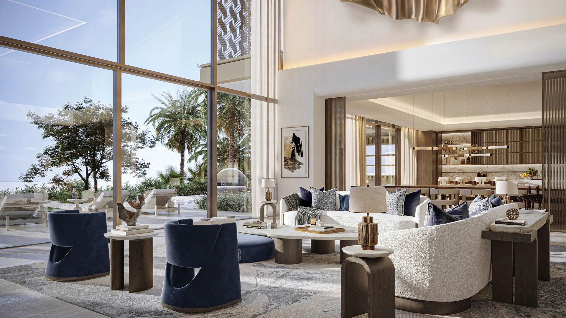Residence interior at Four Seasons Private Residences Saadiyat Beach