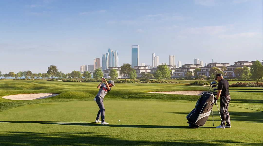 Hudayriyat Golf Estates hero render