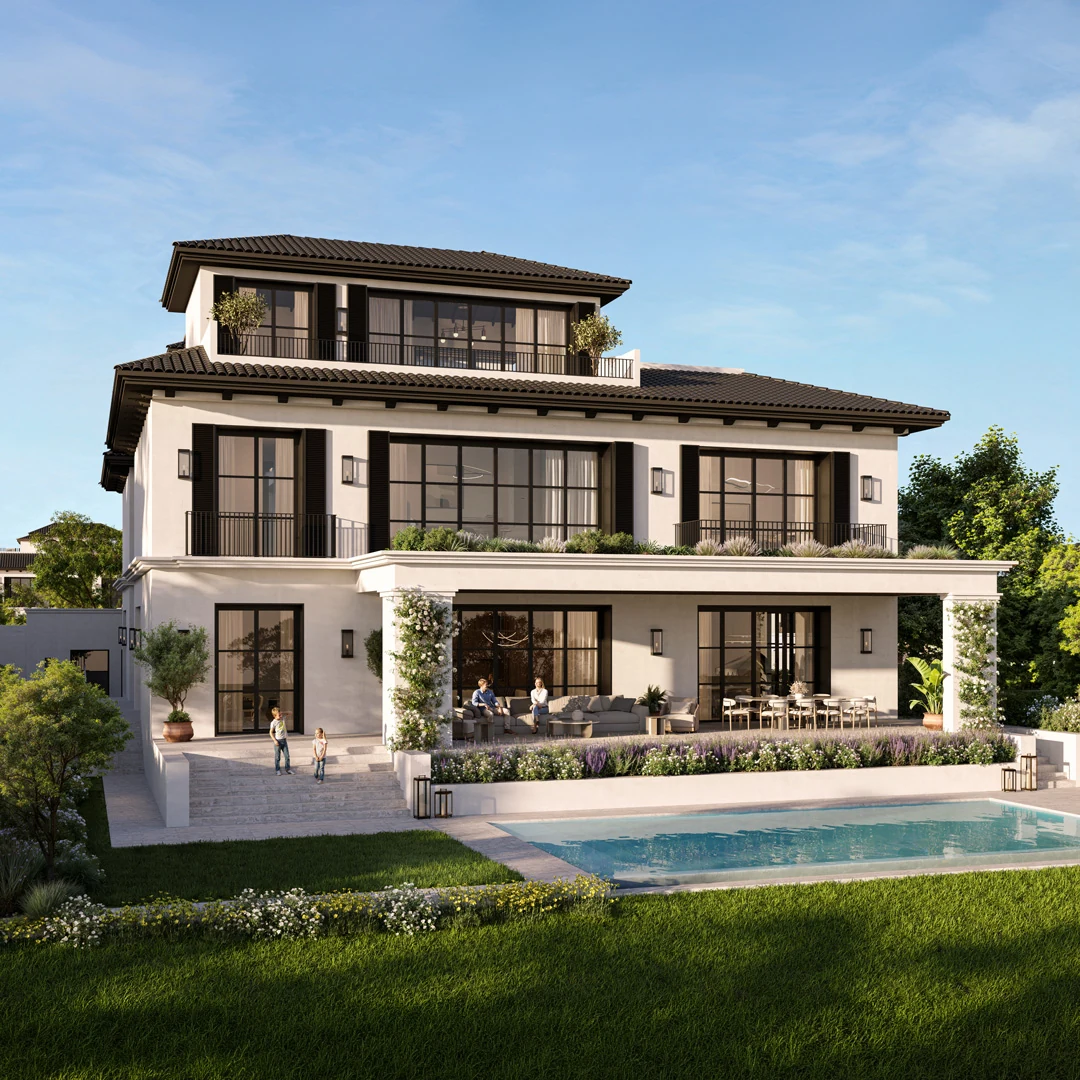 Hudayriyat Golf Estates exterior view 3