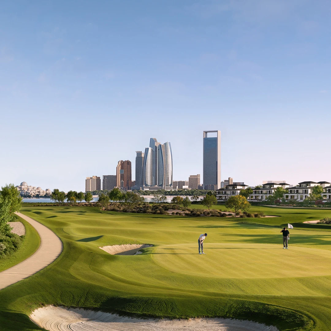 Hudayriyat Golf Estates exterior view