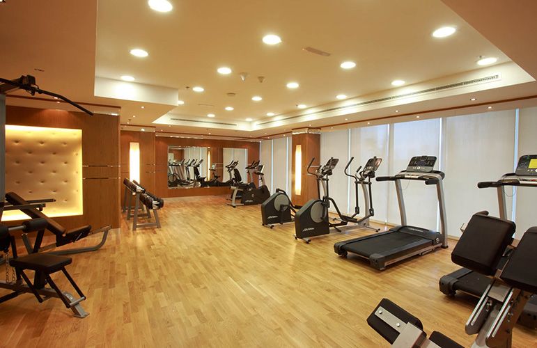 Fitness amenity at Marina Bay