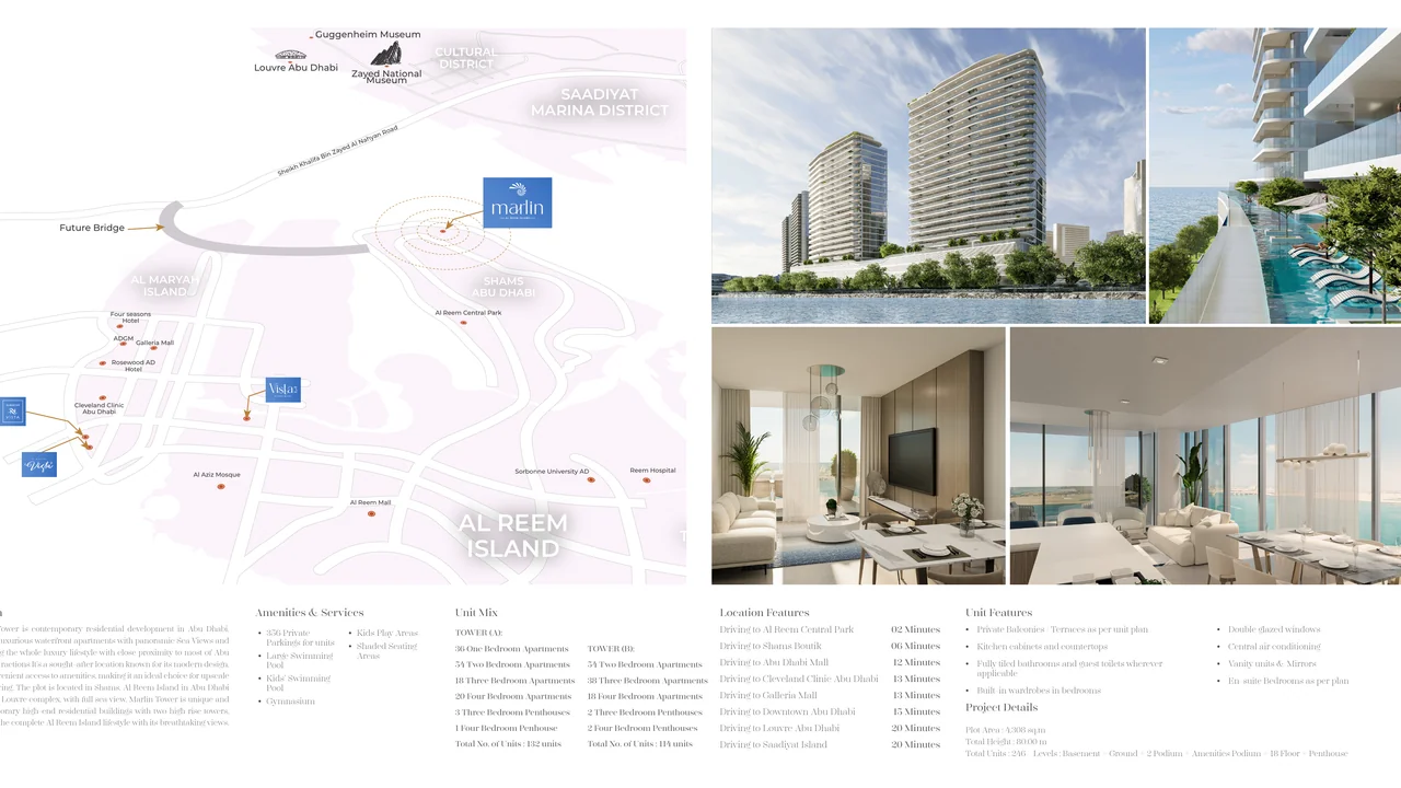 Marlin Towers by Reportage on Al Reem Island, Abu Dhabi