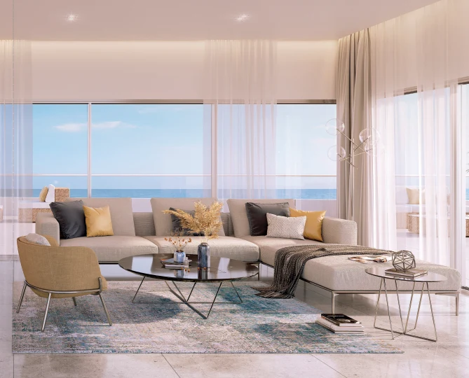 Official Mayyas at the Bay living and dining interior