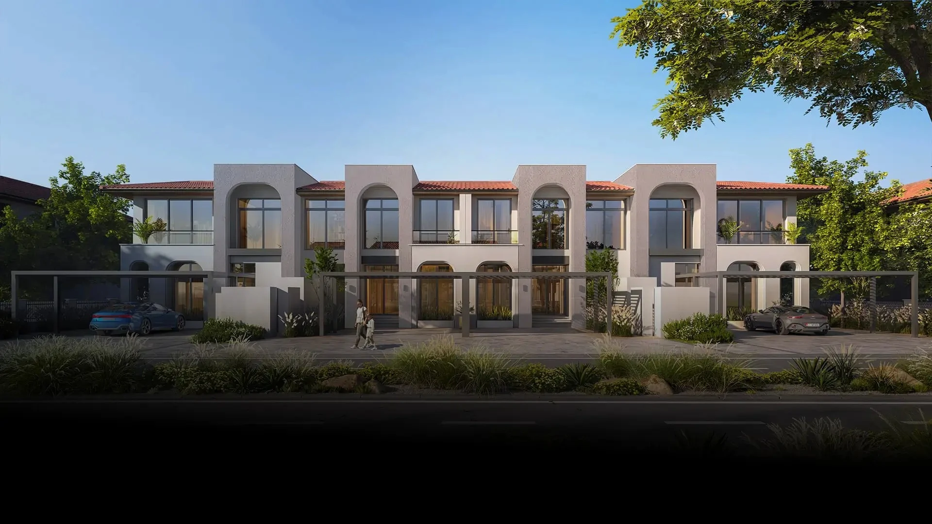 Townhouse exterior at Nawayef Village