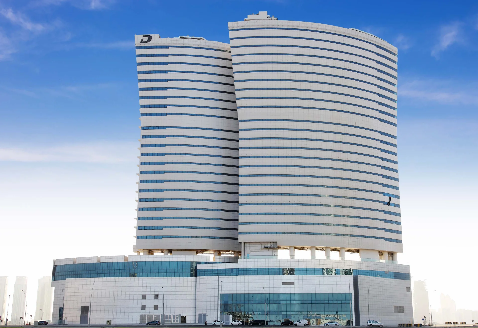 Oceanscape DAMAC twin towers exterior photograph, Al Reem Island Abu Dhabi