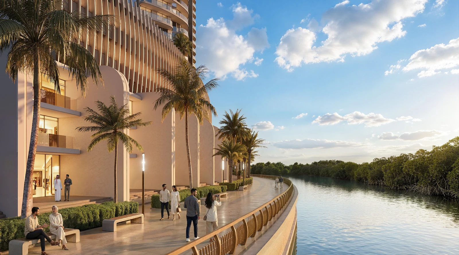 Radisson Residences Al Reem Island project render