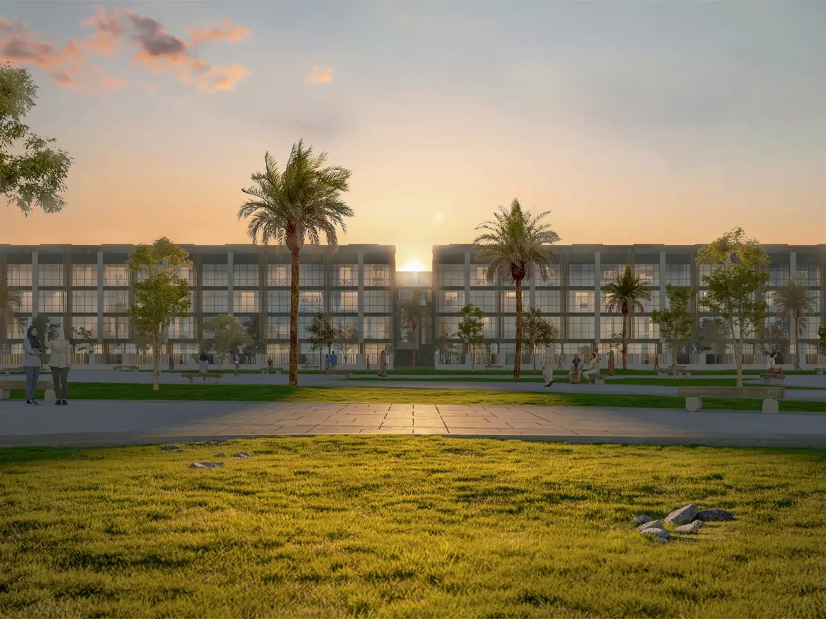 Reportage Village Abu Dhabi exterior render