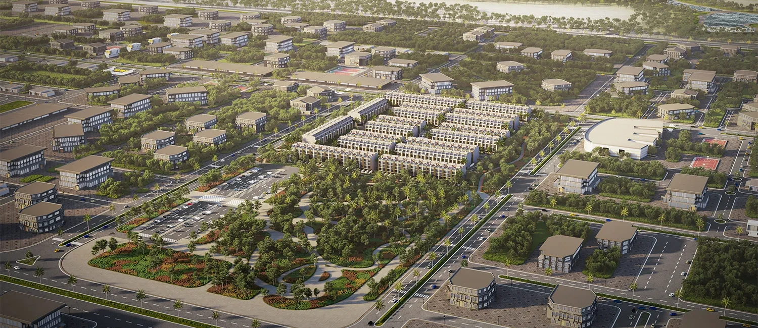 Reportage Village Abu Dhabi project render