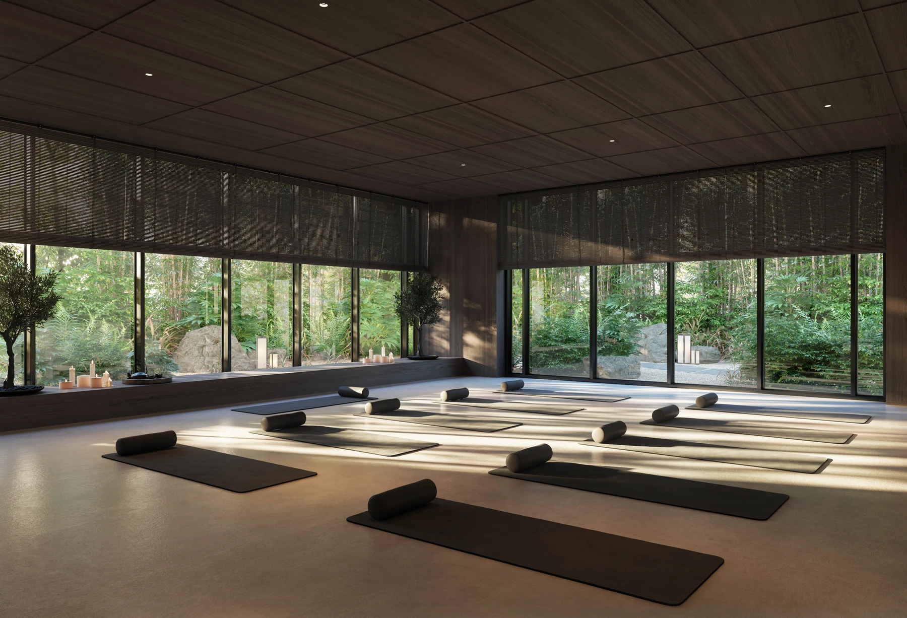 Sei Saadiyat wellness studio interior render