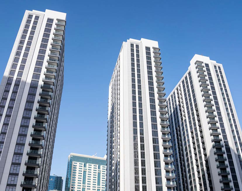 Exterior view of The Bridges on Al Reem Island