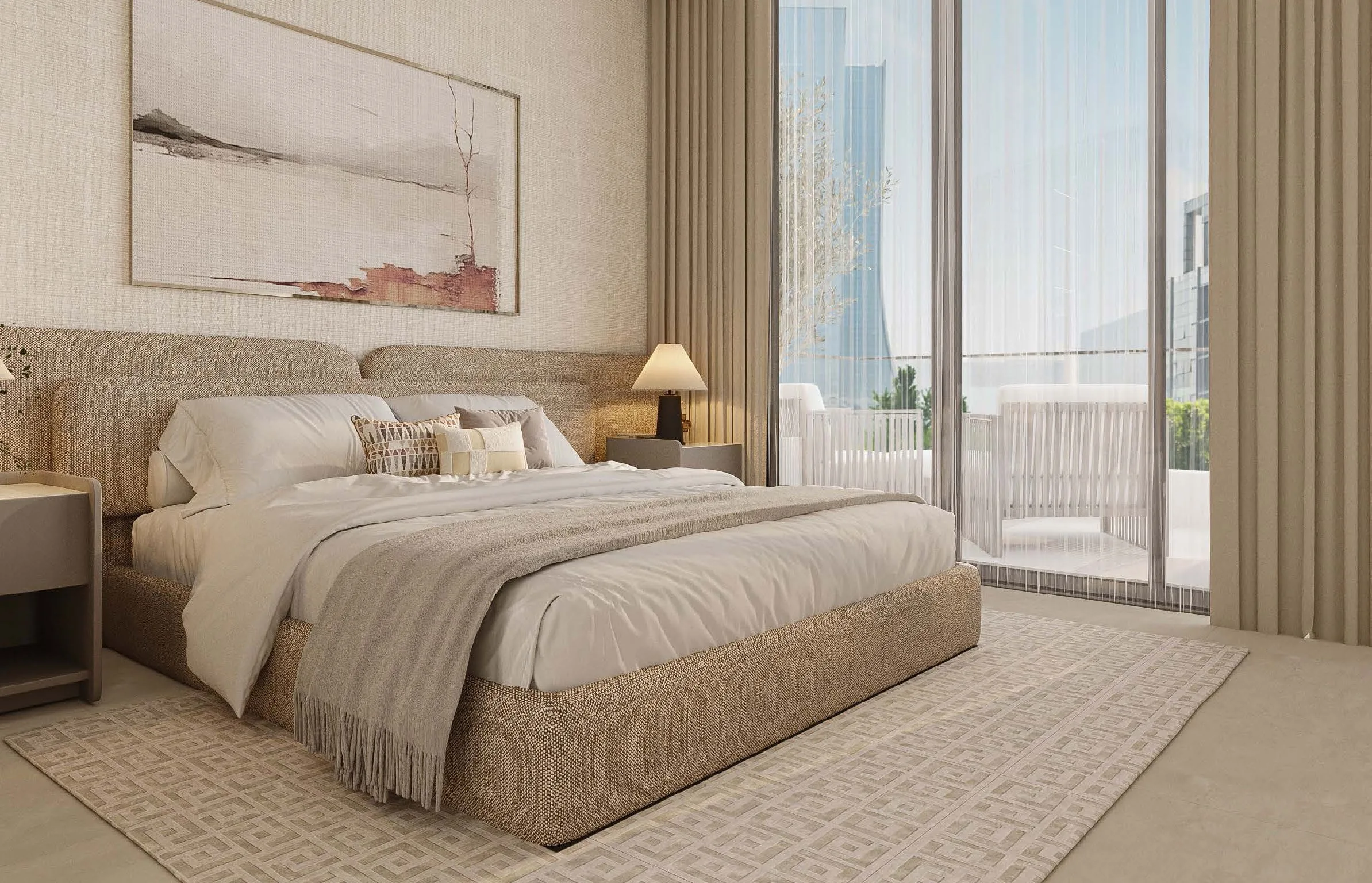 Bedroom at Vida Residences Saadiyat Island