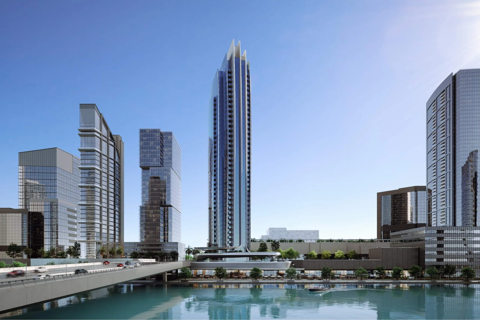 W Residences Abu Dhabi – Al Maryah Island project render