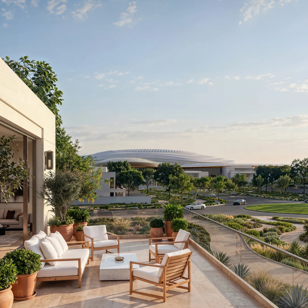 Wadeem Gardens gallery render