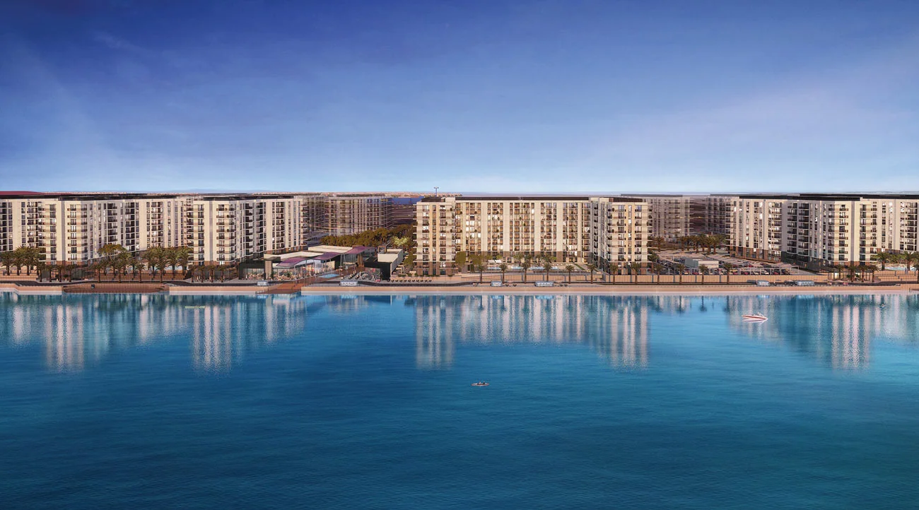Waters Edge waterfront residential complex, Yas Island, Abu Dhabi