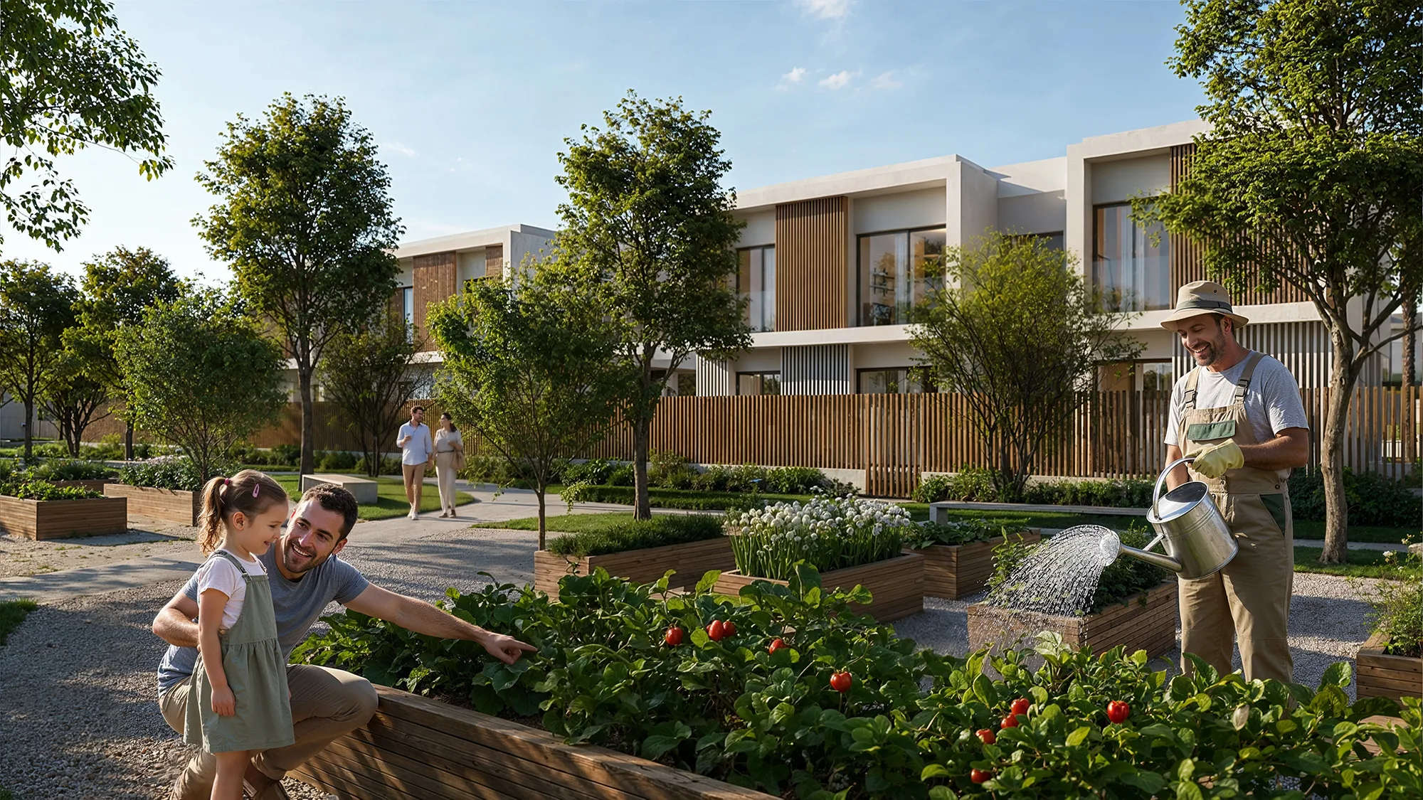 Yas Riva Reserve villa and community render