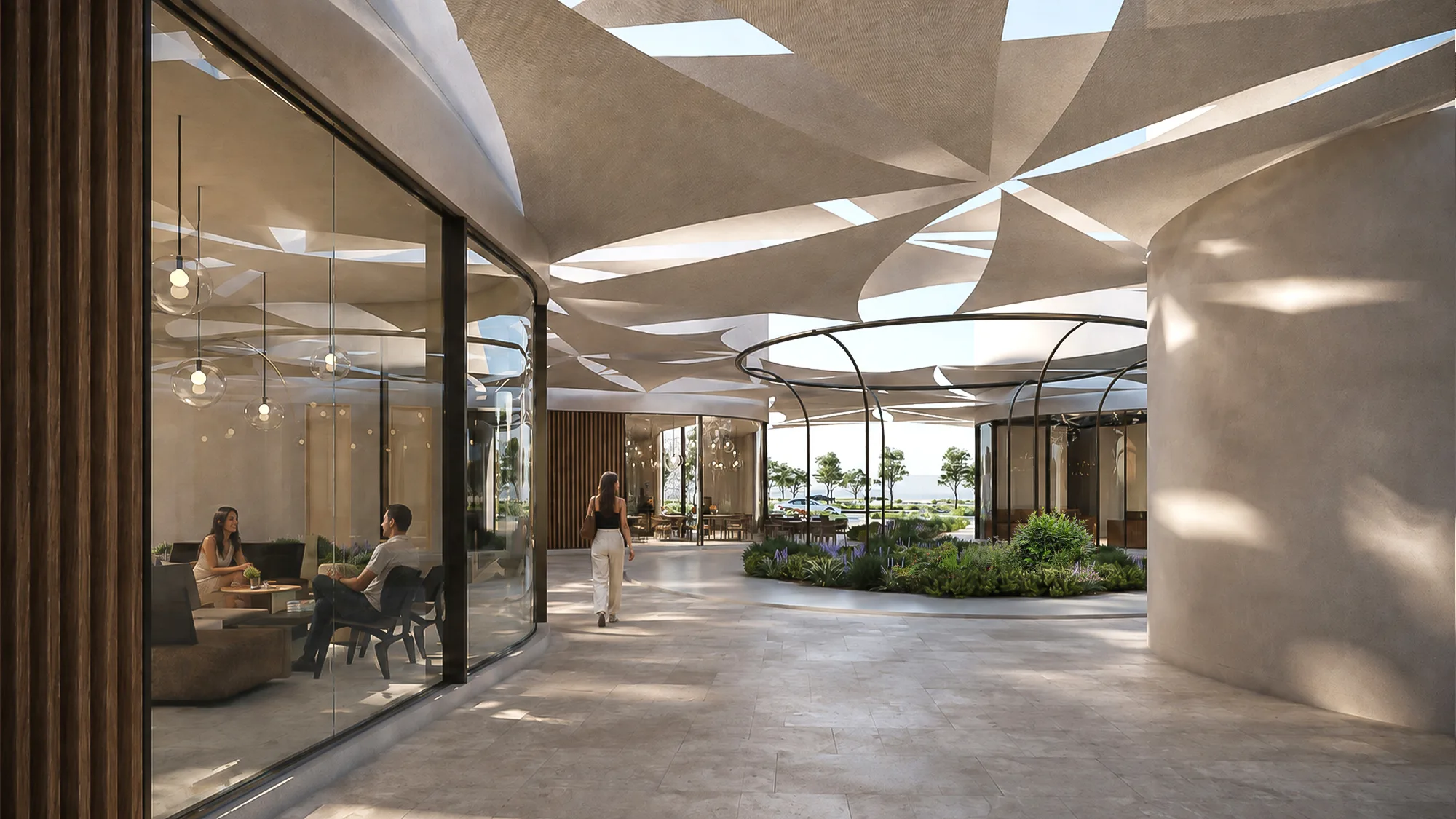 Yas Riva Reserve villa and community render