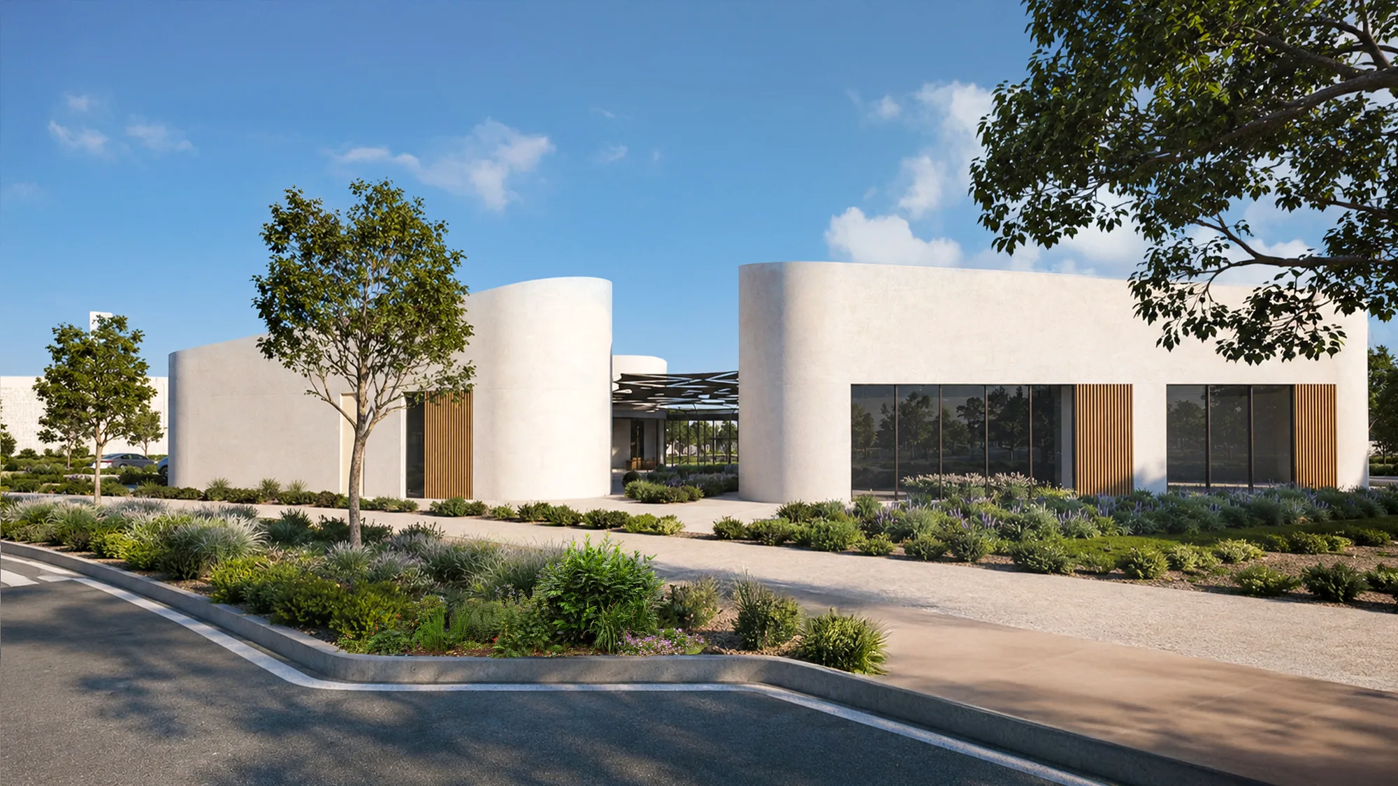 Yas Riva Reserve villa and community render