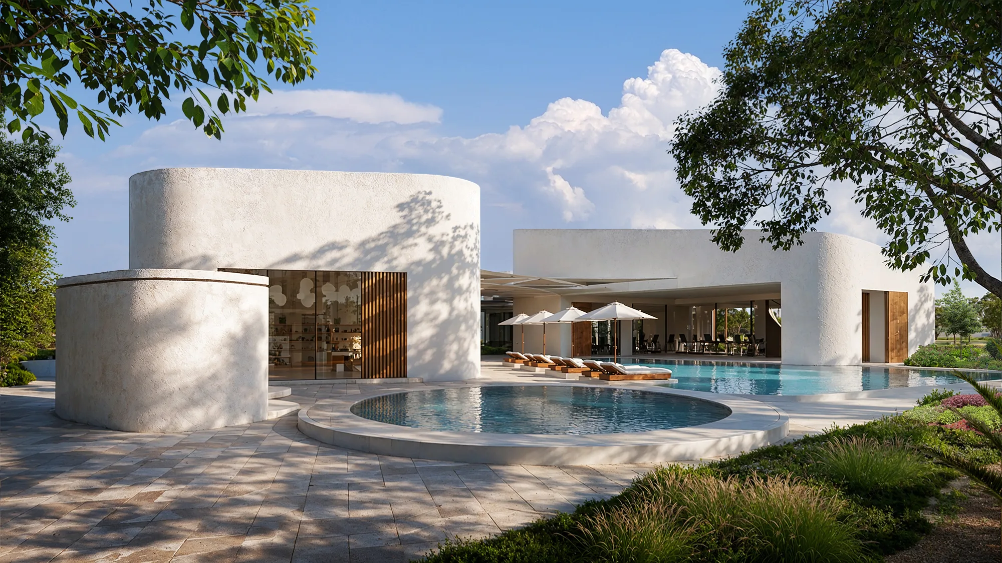 Yas Riva Reserve villa and community render