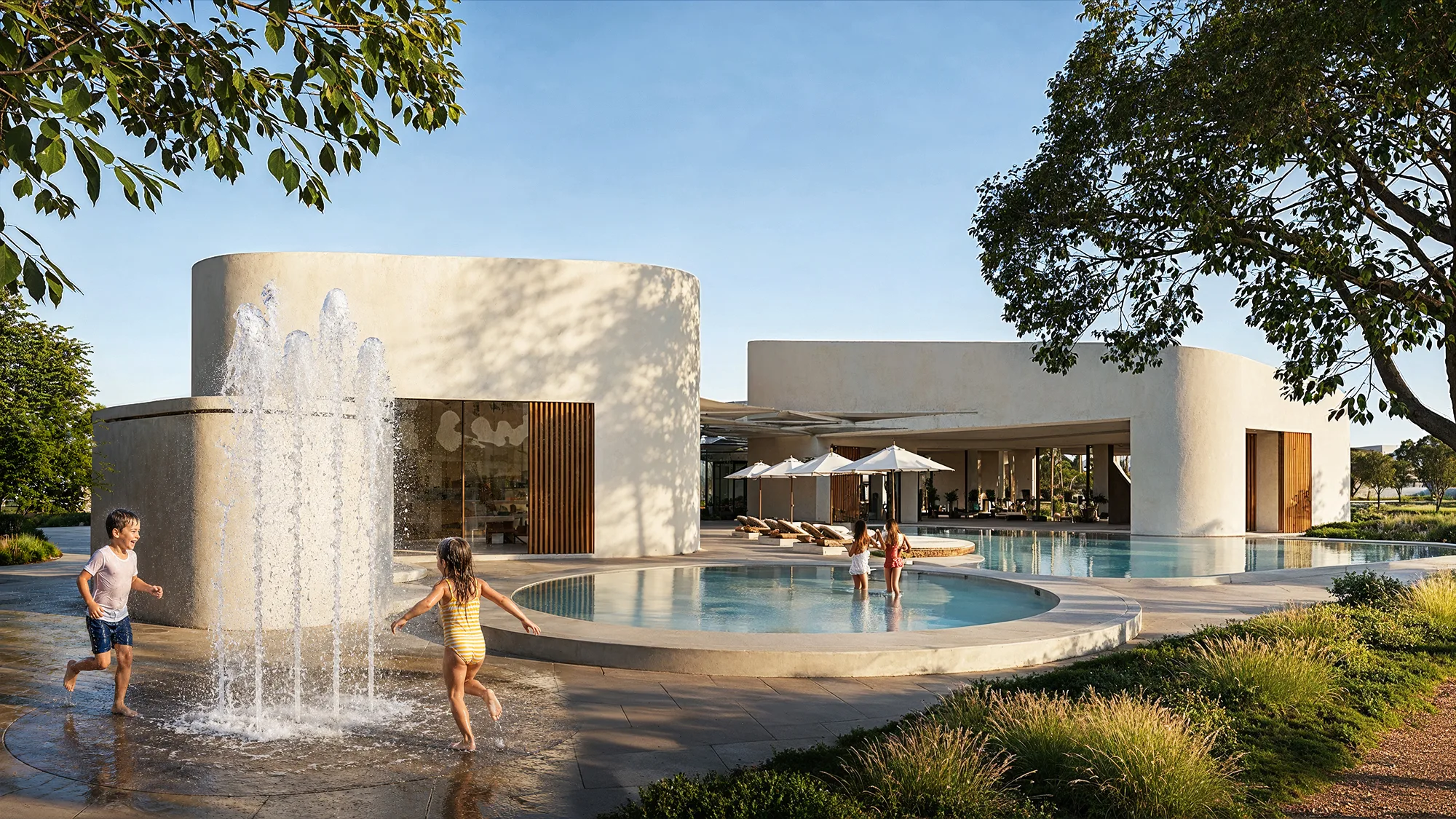 Yas Riva Reserve villa and community render