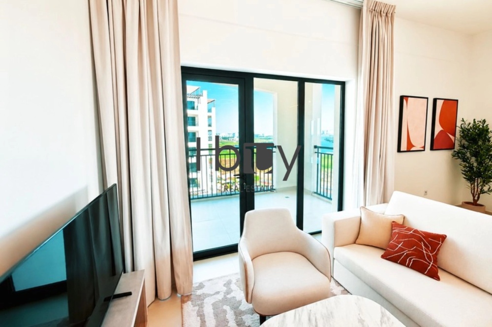Full Golf View | Maid Room | Furnished |2 Payments