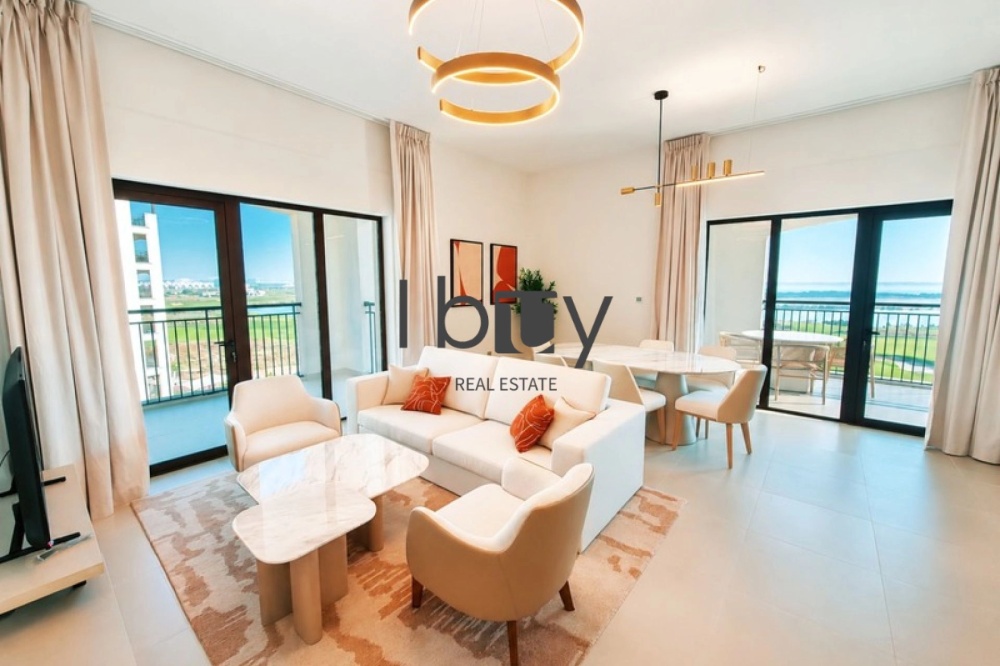 Full Golf View | Maid Room | Furnished |2 Payments