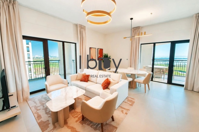 Golf View | Maid Room |Furnished |Up To 4 Payments