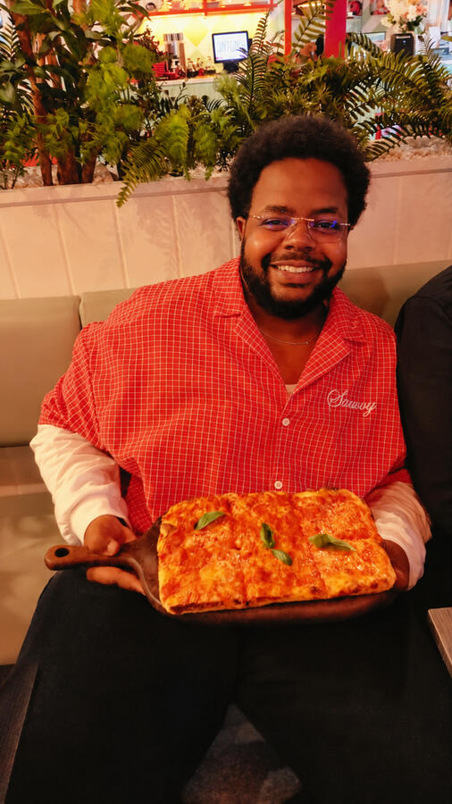Team pizza-making day