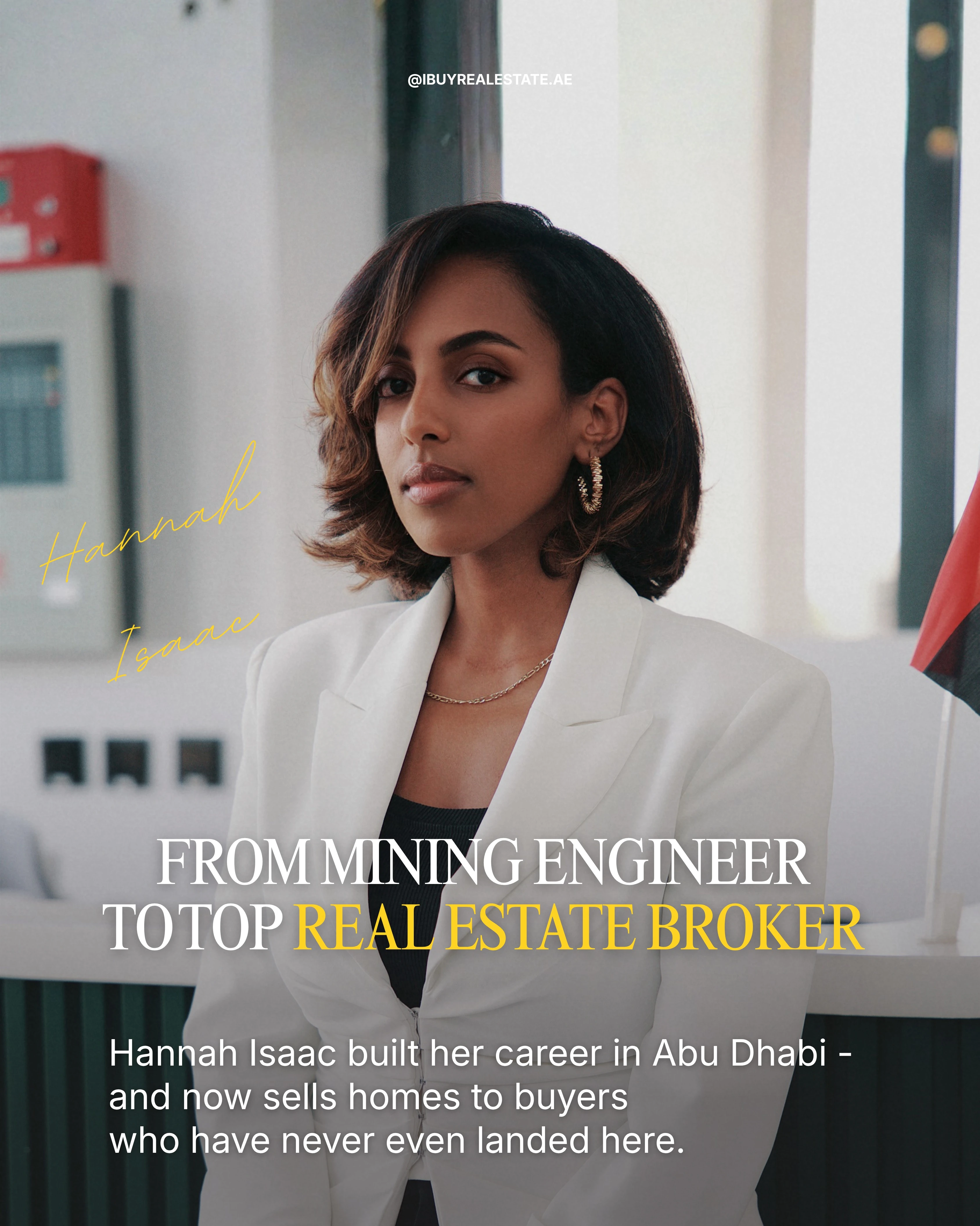 From Eritrea to the UAE: How Hannah Isaac Sells Homes to Clients She Has Never Met in Person