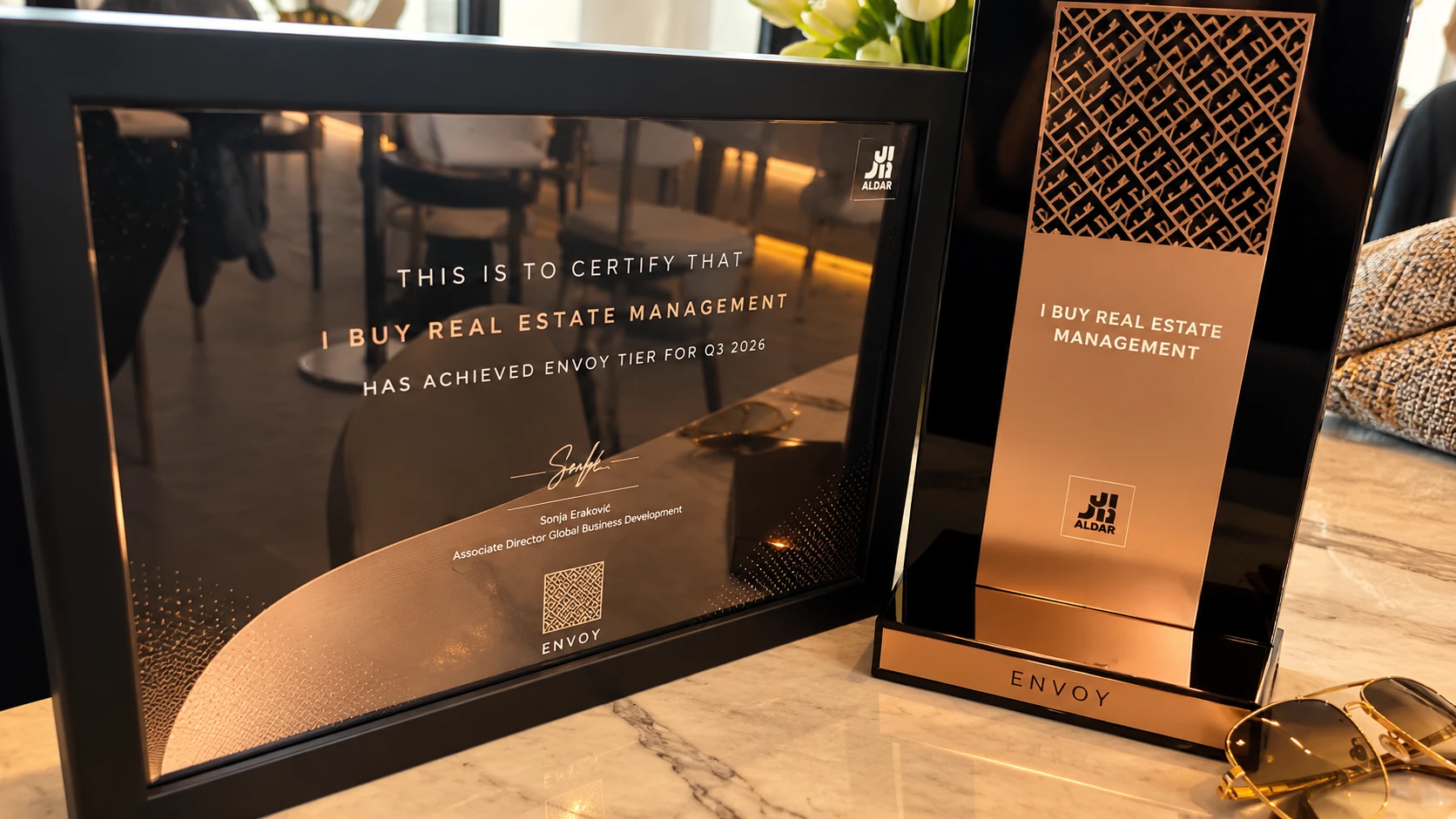 Aldar Elite Awards Q3 2026: I Buy Real Estate Reaches Envoy Tier